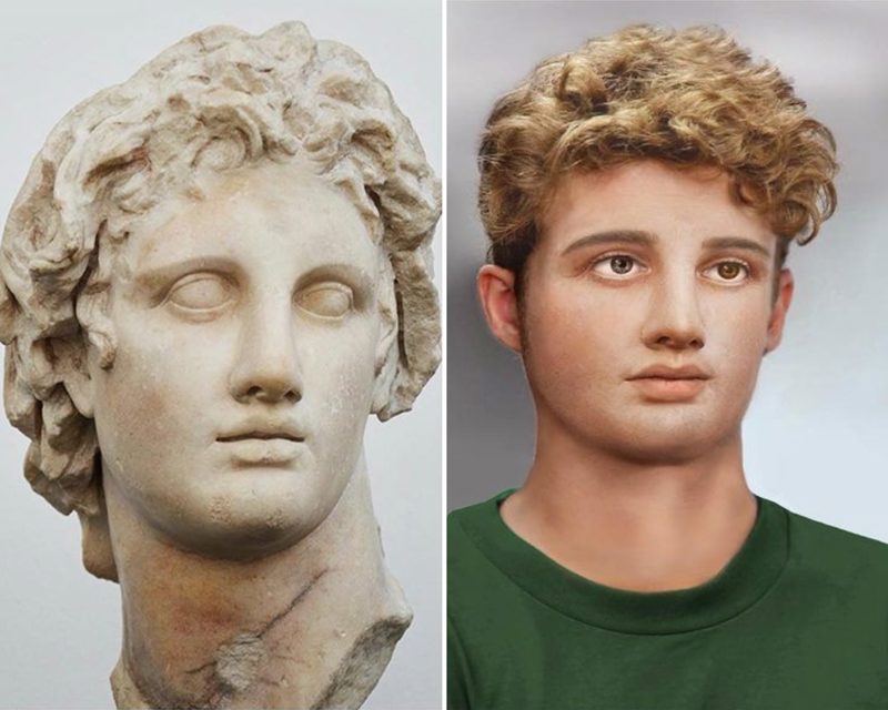 Artificial intelligence does a great job of recreating a modern Alexander the Great
