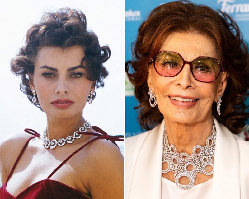 La carrera de Sophia Loren es más tranquila pero sigue floreciendo a los 88 años