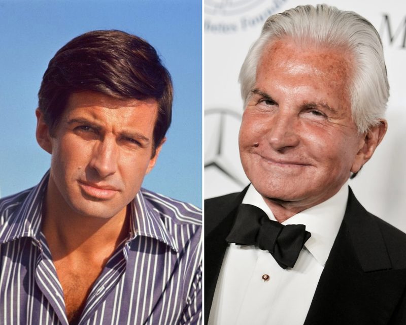 George Hamilton es probablemente mejor recordado por sus comerciales a los 83 años