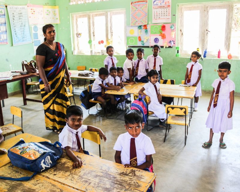 Sri Lanka: Students here only have to stay in school until 14 years old